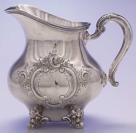 Regent-Chased (5600C3, Silverplate, Hollowware) Silverplate Water Pitcher