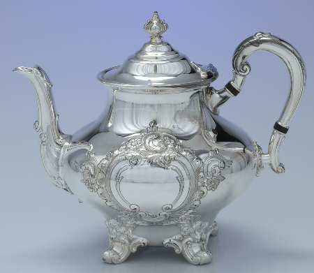 Regent-Chased (5600C3, Silverplate, Hollowware) Teapot