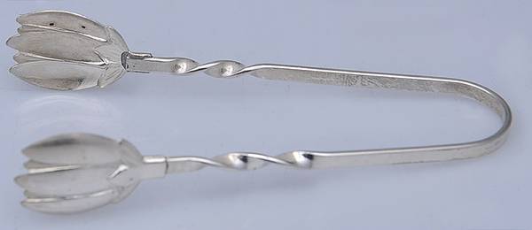 Sterling Flatware Bon Bon Tongs