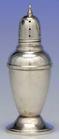 40 (Sterling, Hollowware) Weighted Pepper Shaker