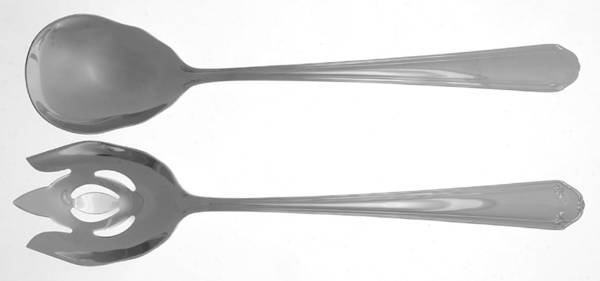 Grand Tour (Stainless) Solid Oversized Serving Salad Set