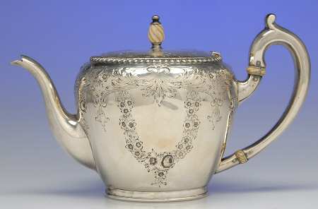 J22 (Sterling, Hollowware) Teapot
