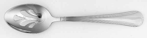 Woodrow (Stainless) Pierced Tablespoon (Serving Spoon)
