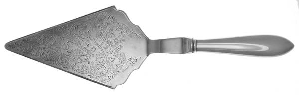 RAM5 (Sterling) Pastry Server with Silverplate Blade