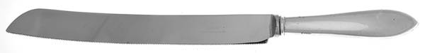 RAM5 (Sterling) Cake Knife with Stainless Blade