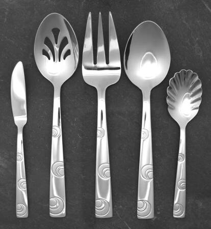 Omni (Stainless) 5 Piece Hostess Set