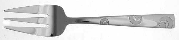 Omni (Stainless) Medium Solid Cold Meat Serving Fork