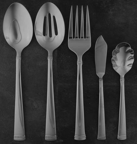 Imperial Bead (Stainless) 5 Piece Hostess Set