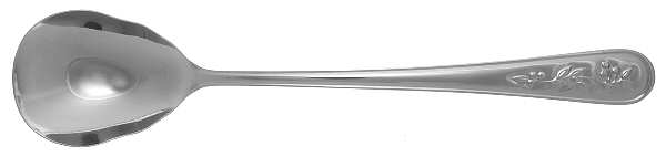 Berry Vine (Stainless) Large Solid Serving Spoon