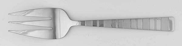 Pierson (Stainless) Medium Solid Cold Meat Serving Fork