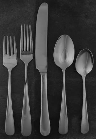 Pomfret (Stainless) 5 Piece Place Setting