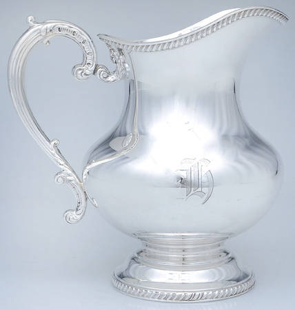 5200A-Plain (Silverplate, Hollwware) 64 Oz Water Pitcher