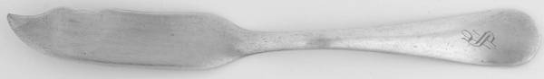 OLD ENGLISH (STERLING) Flat Handle Master Butter Knife