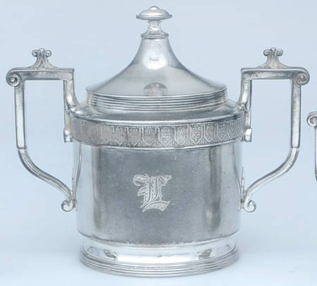 2940 (Silverplate, Hollowware) Sugar Bowl & Lid