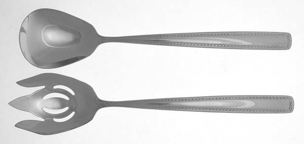 Tavern (Stainless) Solid Oversized Serving Salad Set