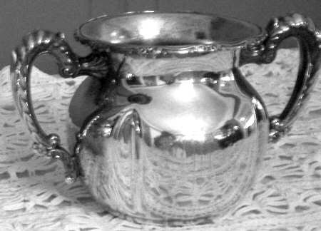 321-2 (Silverplate, Hollowware) Silverplate Open Sugar Bowl