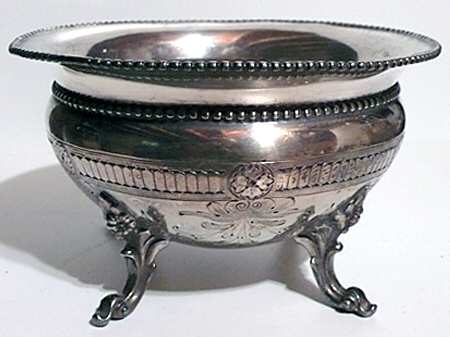 2053 (Silverplate, Hollowware, Floral) Waste Bowl