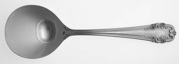 Saville Garden (Stainless) Solid Smooth Berry/Casserole Spoon