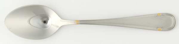 RBL27 (Stainless, Gold Accent) Place/Oval Soup Spoon