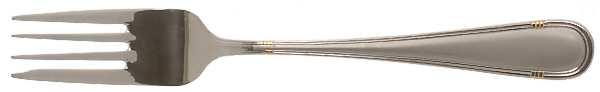 RBL27 (Stainless, Gold Accent) Individual Salad Fork