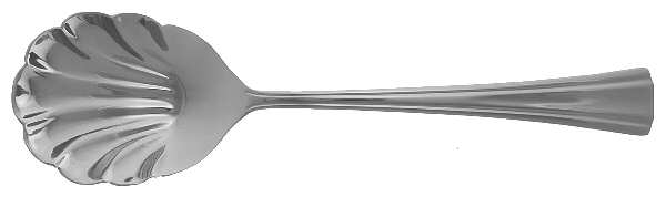 Brookshire (Stainless) Solid Shell Casserole Spoon