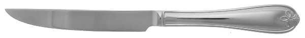 Ribbon Crest (Stainless) Individual Solid Handle Steak Knife by Reed & Barton