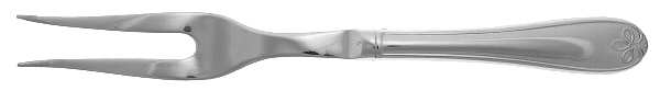 Ribbon Crest (Stainless) Large Stainless-Prong Roast Carving Fork
