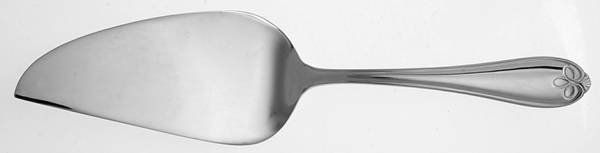 Ribbon Crest (Stainless) Pie and Cake Server, Solid Piece