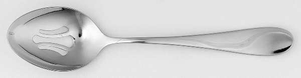 Dalton (Stainless) Pierced Tablespoon (Serving Spoon) by Reed & Barton