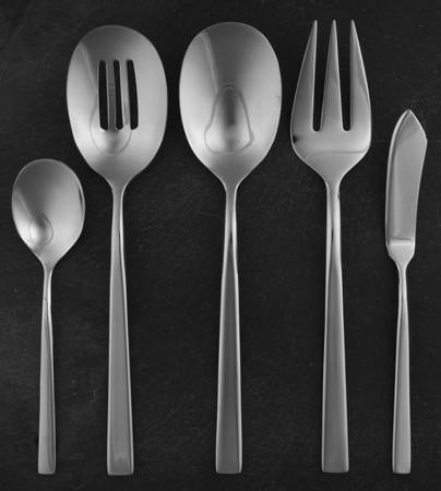Cole (Stainless) 5 Piece Hostess Set