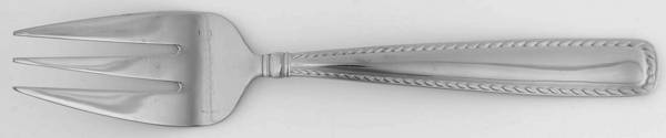Barrett (Stainless) Medium Solid Cold Meat Serving Fork