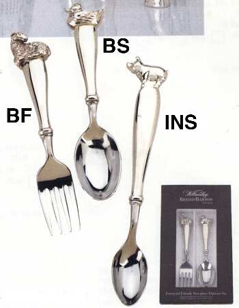 Farmyard Friends Coll (Silverplate) Infant Feeding Spoon