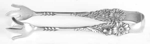 Harlequin (Sterling) Sugar Tongs
