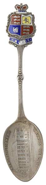 Canada Souvenir Spoons (Sterling) Canada Demitasse Spoon