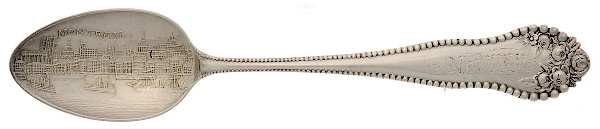 Canada Souvenir Spoons (Sterling) Canada Teaspoon
