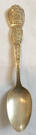 Canada Souvenir Spoons (Sterling) Canada Teaspoon