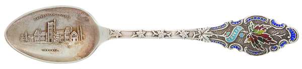 Canada Souvenir Spoons (Sterling) Canada Teaspoon