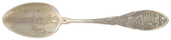 Canada Souvenir Spoons (Sterling) Canada Demitasse Spoon