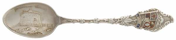 Canada Souvenir Spoons (Sterling) Canada Demitasse Spoon