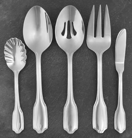Regent Scroll (Stainless) 5 Piece Hostess Set