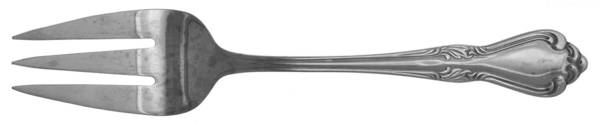 Fairisle (Stainless) Medium Solid Cold Meat Serving Fork