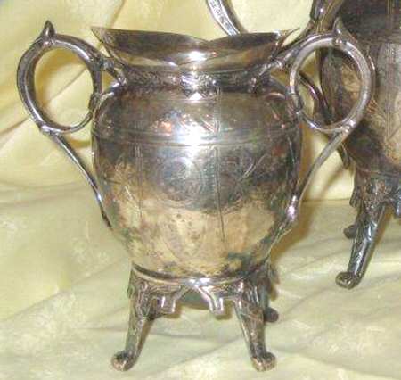 3122 (Silverplate, Hollowware) Sugar Bowl No Lid