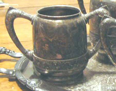 974 (Silverplate, Hollowware) Silverplate Open Sugar Bowl