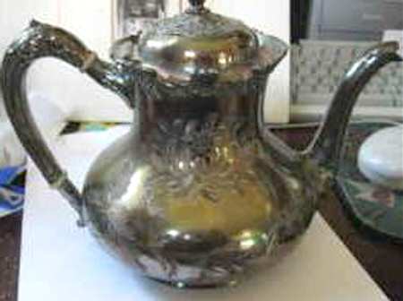 3549 (Silverplate, Hollowware) Teapot