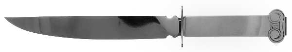 Robert Venturi (Silverplate) Small Steak Carving Knife with Stainless Blade