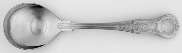 Kings (Stainless, 18-8, Korea) Round Bowl Soup Spoon (Gumbo)
