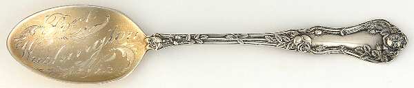 RKF1 (Sterling) Souvenir Spoon (Five O'Clock)