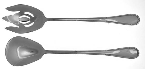 Grandview (Stainless) Solid Oversized Serving Salad Set