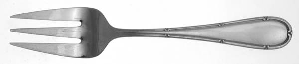 Grandview (Stainless) Medium Solid Cold Meat Serving Fork