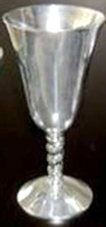 Pewter Hollowware Water Goblet